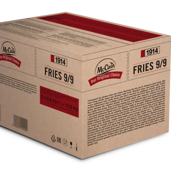 Patatine McCain 9×9 10 kg