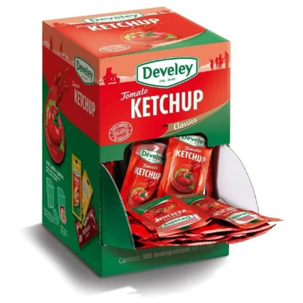 Ketchup bustine 100 pezzi